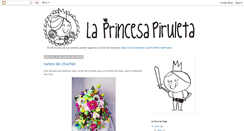 Desktop Screenshot of laprincesapiruleta.com